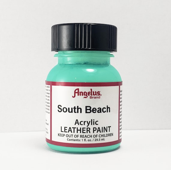 Angelus Acrylic Leather Paint - Light Blue, 1 oz