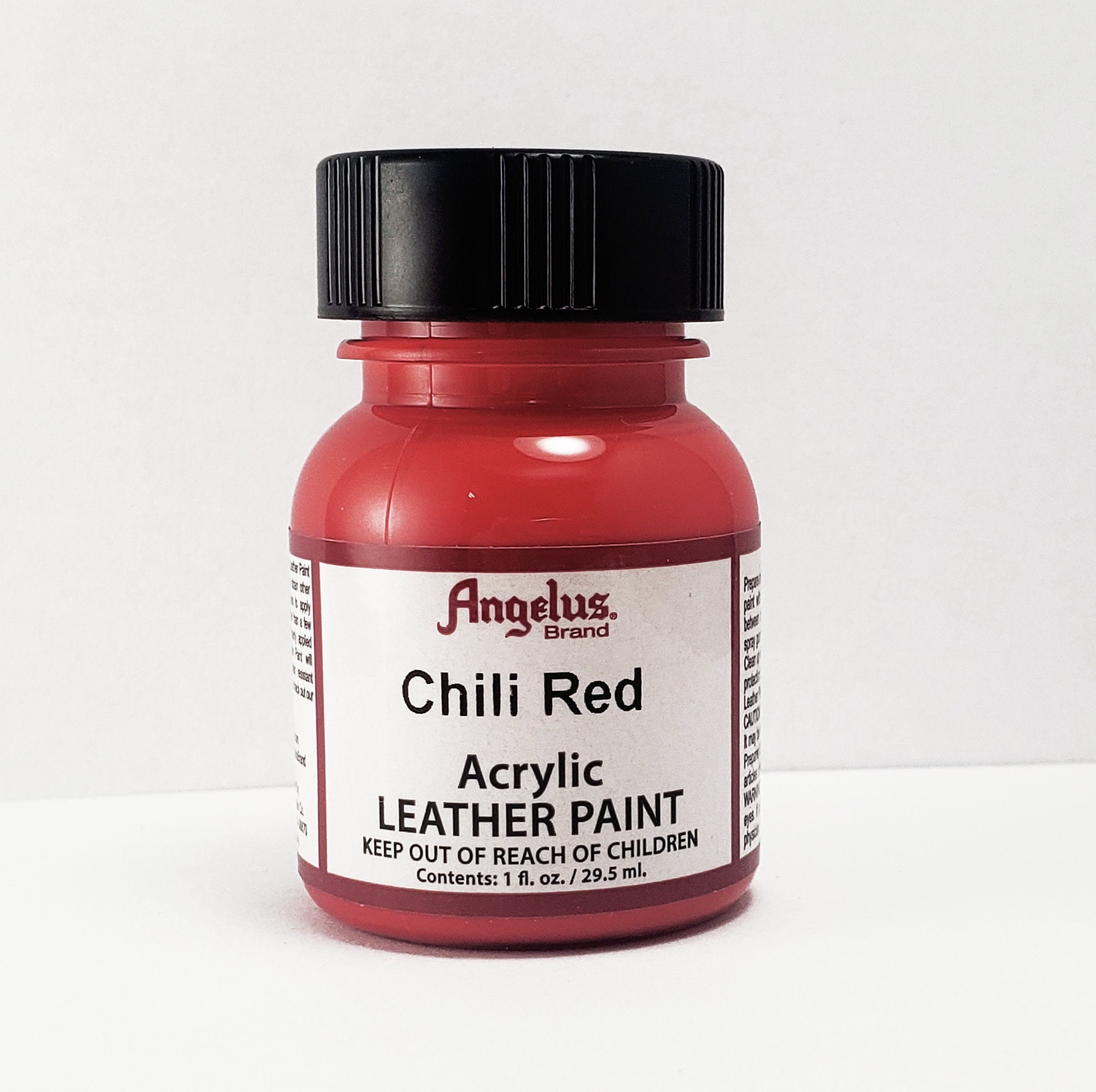 Chili Red Angelus Acrylic Leather Paint 1oz Etsy