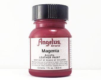 Magenta Angelus Pintura de cuero acrílico 1oz