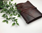 A5 Leder Reisende Notebook Stil | Leder Journal | Reisende Journal | Leder Notebook Cover | Fauxdori | Midori Stil