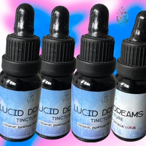Organic Blue Lotus Tincture Lucid Dream Drops (15ml)