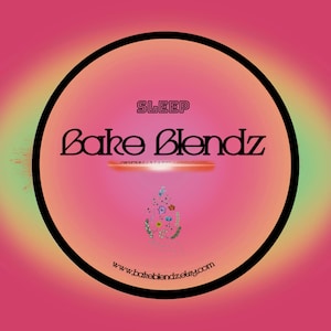 Sleep Bake Blendz, Mullein, Hops, Camomile, tea for sleep
