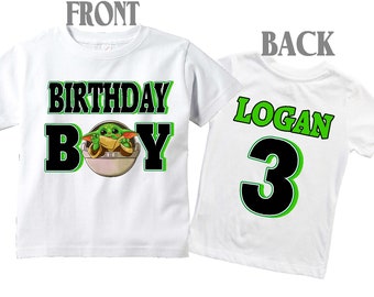 Download Yoda Birthday Shirt Etsy
