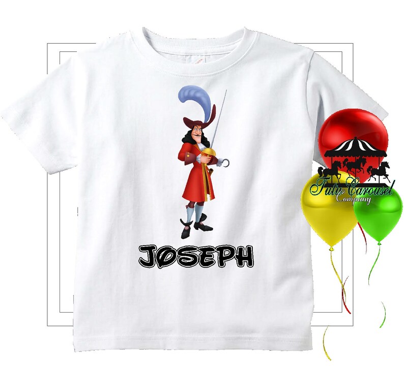 Personalized Captain Hook T-Shirt