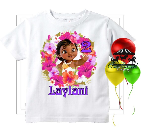 baby moana shirt