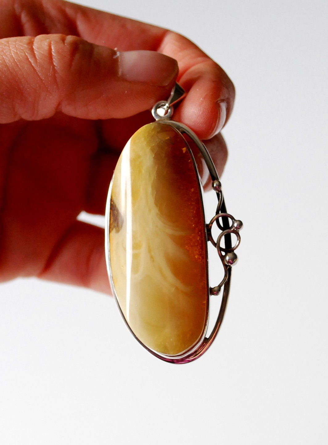 179 G Stunning Amber Color Natural Amber Pendant Amber and - Etsy