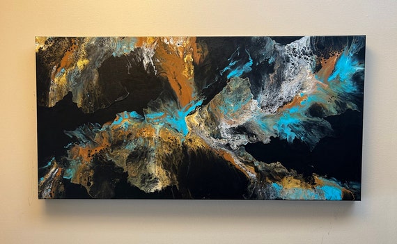 Flood Painting 15x30 Block Canvas 1530B001