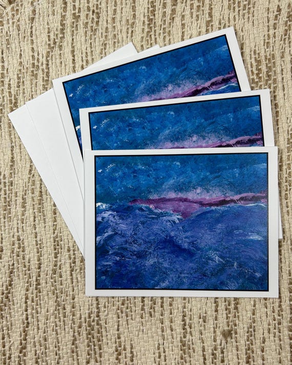 Waves at Sunset
