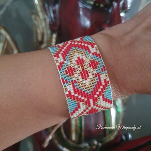 Seed bead bracelet  handwoven bracelet  jewelry for her