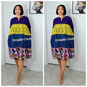 Ankara Free Gown Etsy