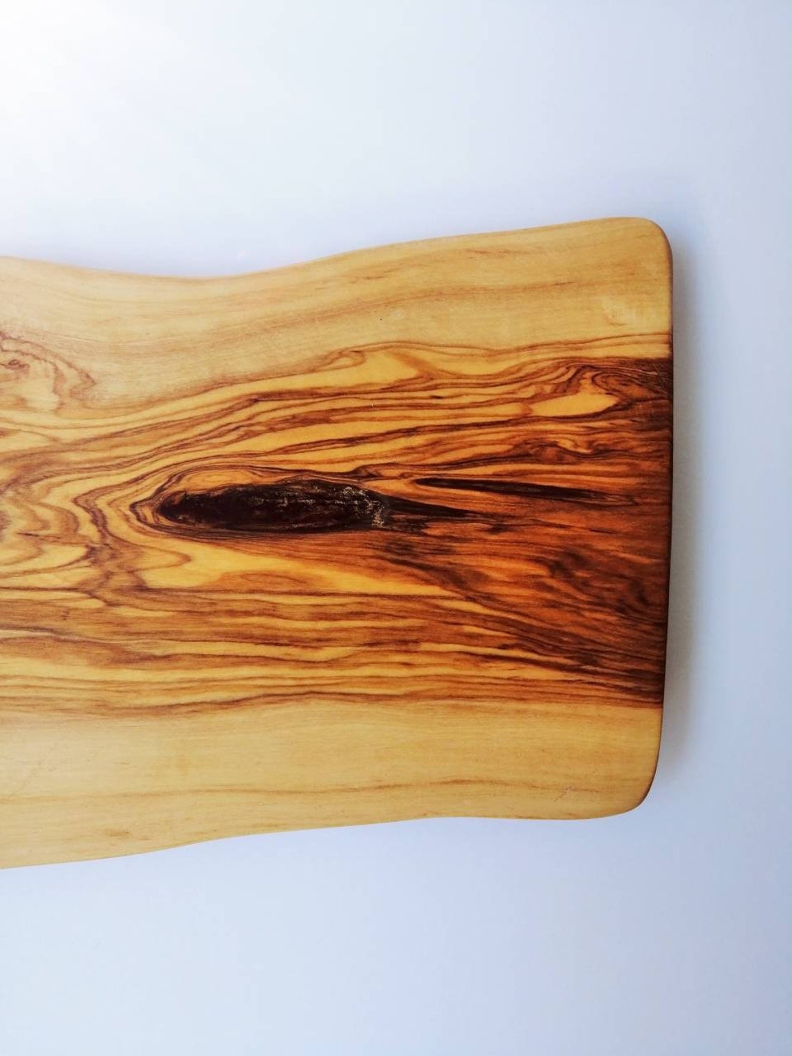 Handmade Solid Olive Wood Cutting Board Easter Gift Idea Etsy
