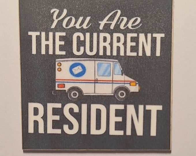 Postal worker, usps, letter carrier magnet