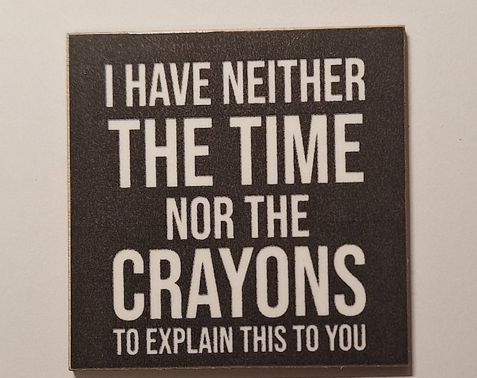 Sarcastic funny fridge magnet