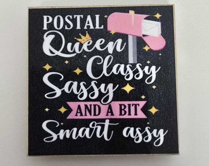 Sarcastic Postal Worker 2in Fridge Magnet