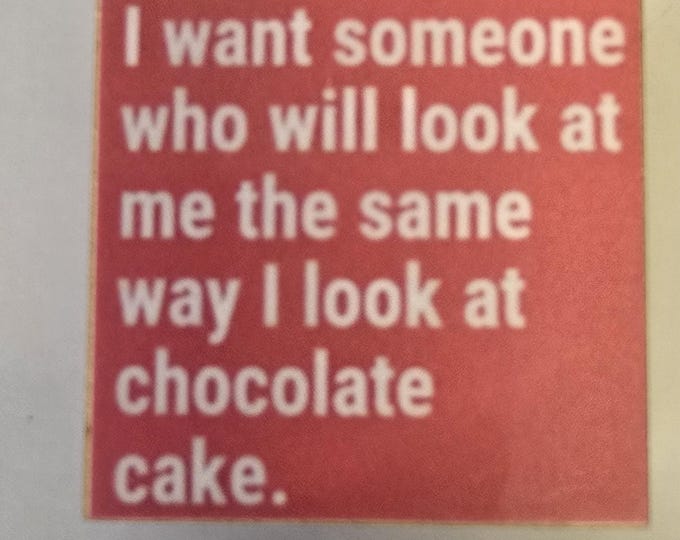 Funny sarcastic fridge magnet