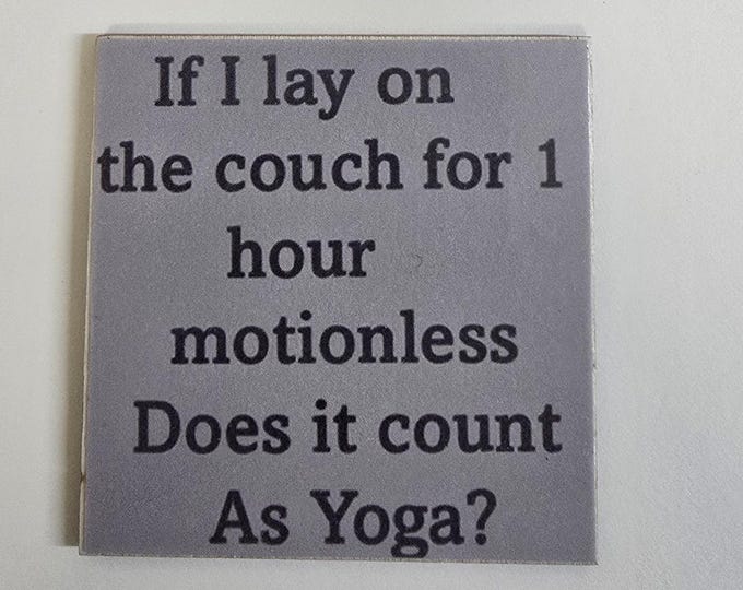 Sarcastic fridge magnet