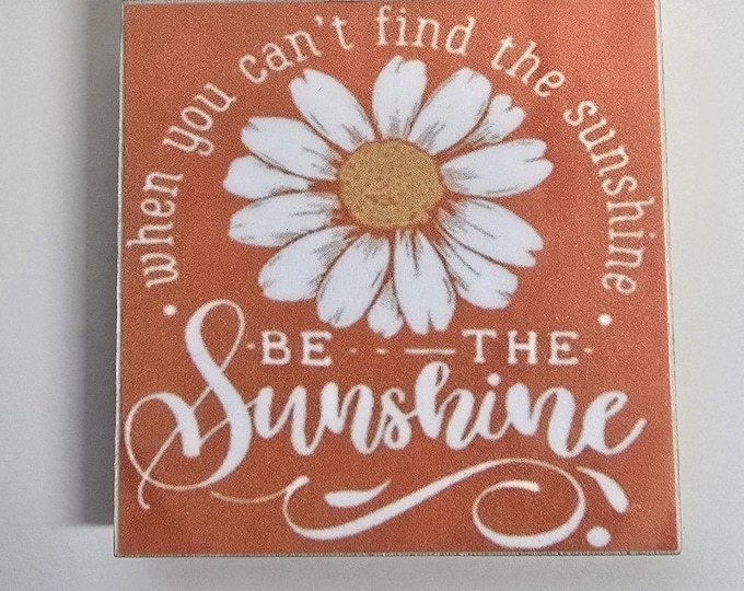 Positive fridge magnet