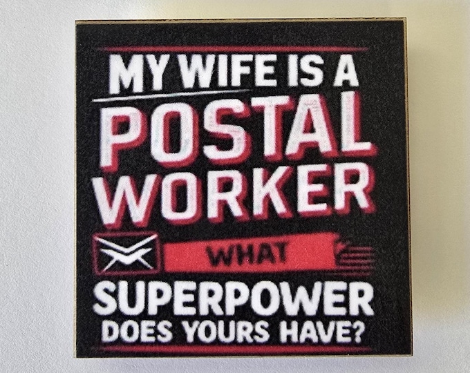 letter carrier rural carrier  usps fridge magnet