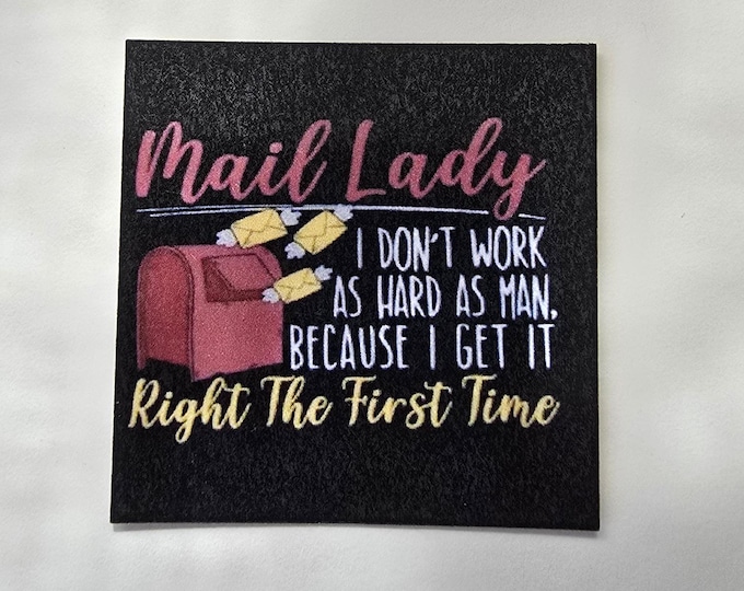 Mail clerk fridge magnet usps