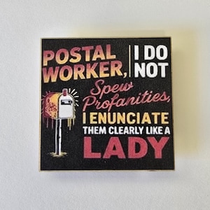 letter carrier rural carrier usps fridge magnet