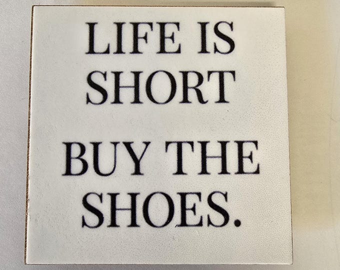 Inspirational fridge magnet