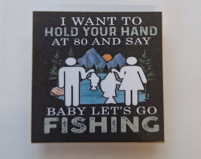 Positive inspirational fridge magnet