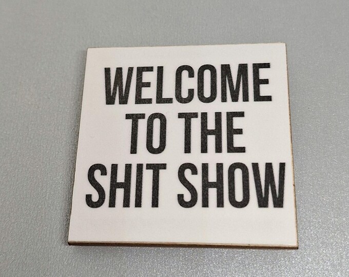 Sarcastic funny fridge magnet