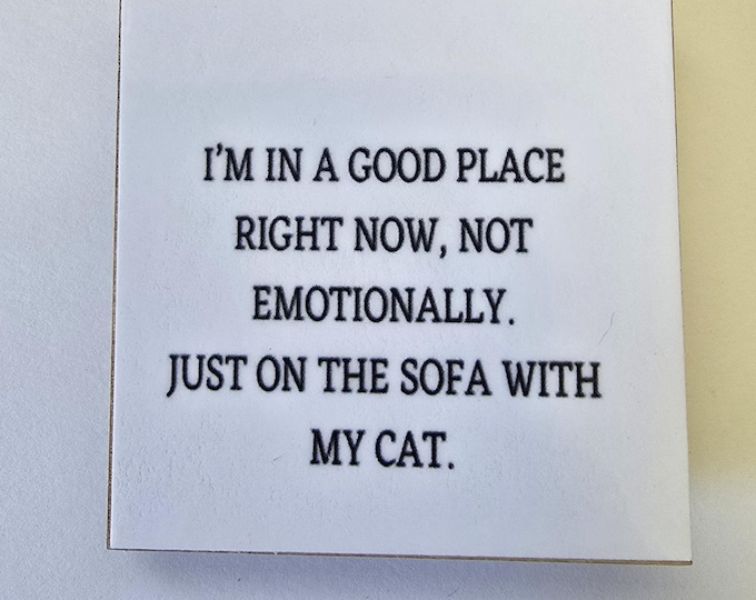 positive fridge magnet