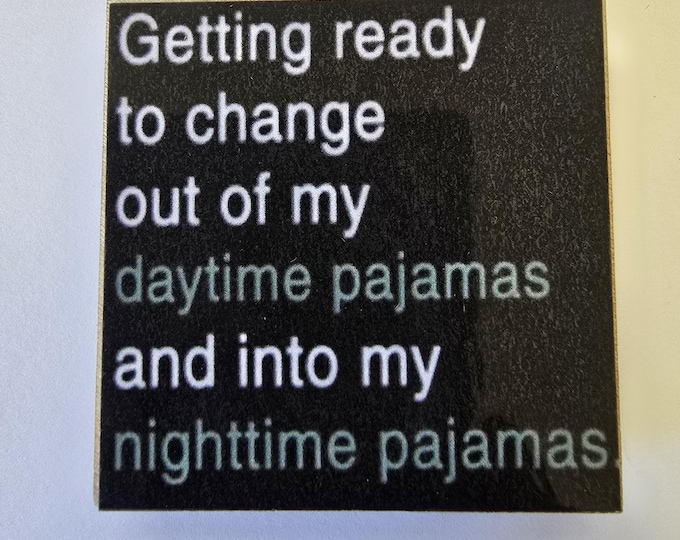 Funny sarcastic fridge magnet