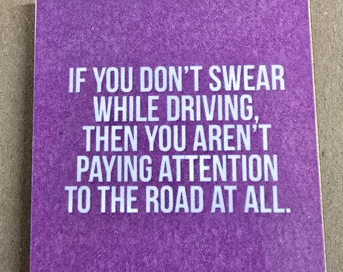 Funny sarcastic fridge magnet