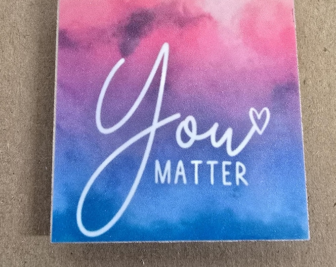 Inspirational fridge magnet