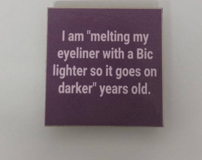 Funny sarcastic fridge magnet