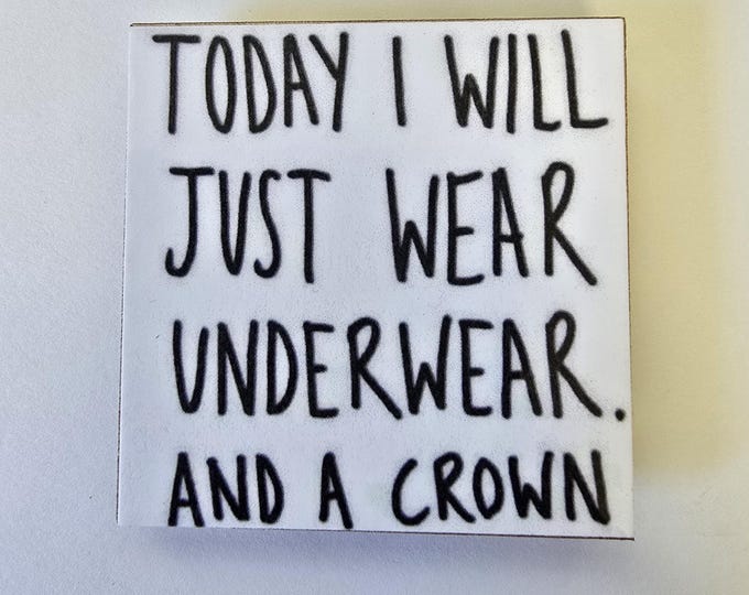 Funny sarcastic fridge magnet