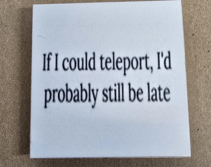 Funny sarcastic fridge magnet