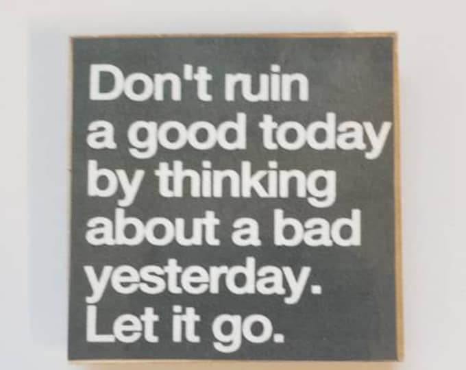 Inspirational fridge magnet