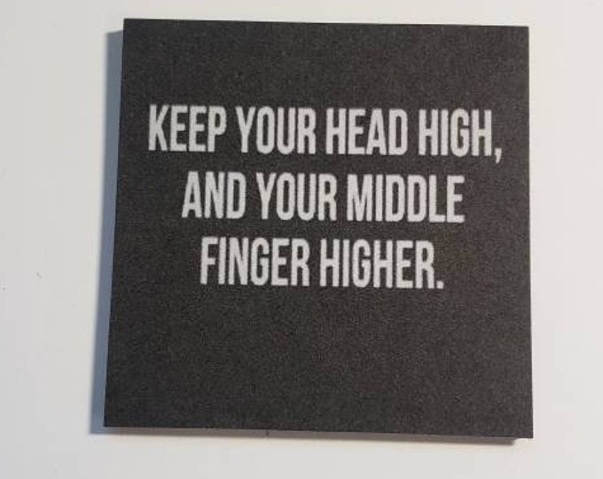 Sarcastic fridge magnet