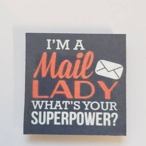 letter carrier rural carrier  usps fridge magnet