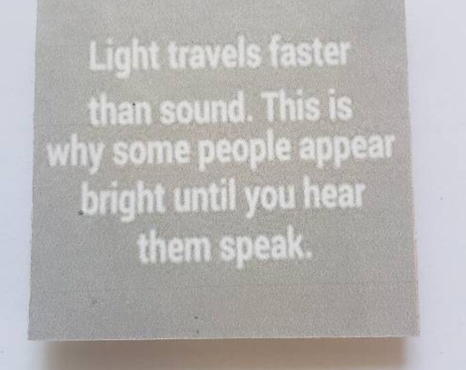 Sarcastic funny fridge magnet