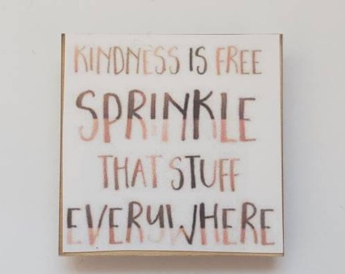 Inspirational kitchen magnet