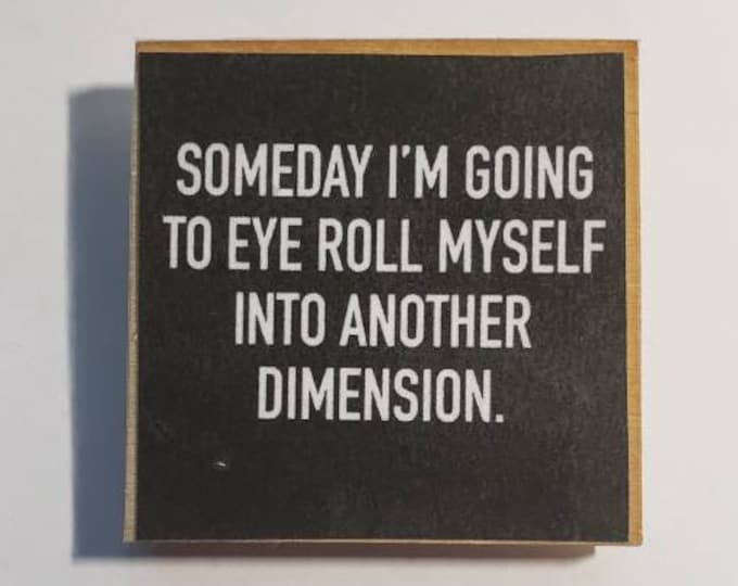 Sarcastic funny fridge magnet