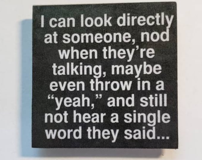 Funny sarcastic fridge magnet