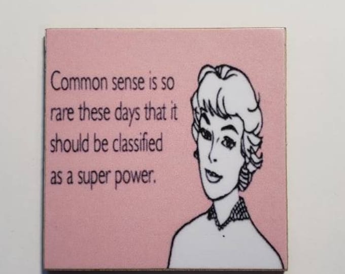Funny sarcastic fridge magnet