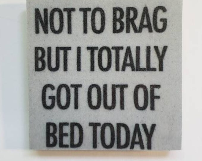 Sarcastic fridge magnet