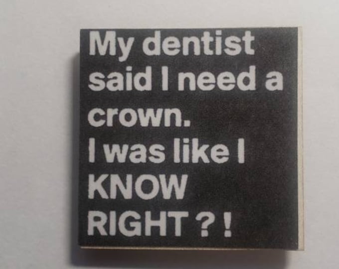 sarcastic fridge magnet