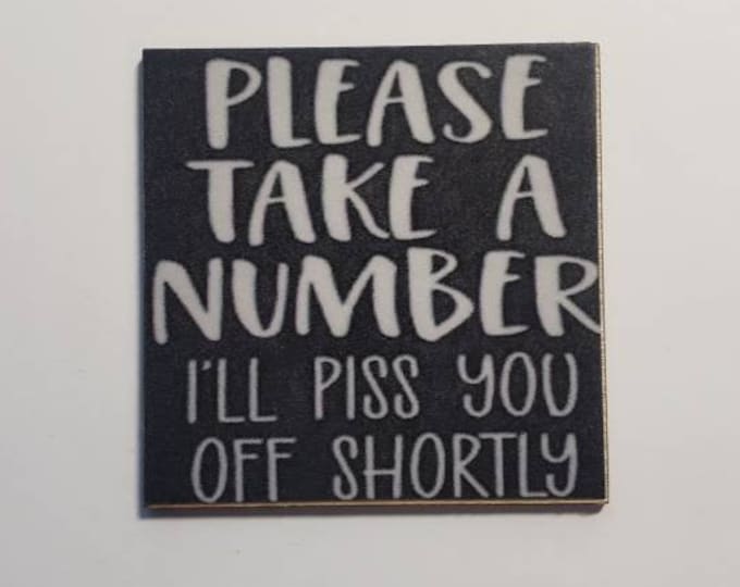 Sarcastic fridge magnet