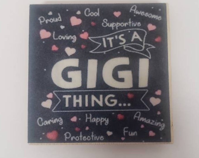 Gigi, grama Nana magnet
