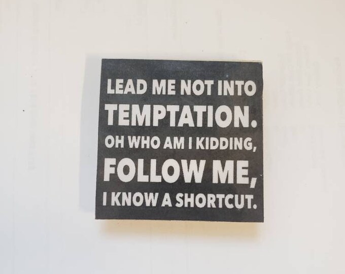 Sarcastic funny fridge magnet