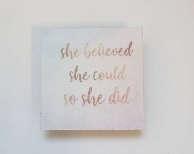 Inspirational fridge magnets
