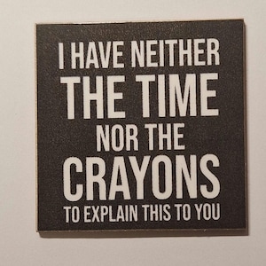 Sarcastic funny fridge magnet