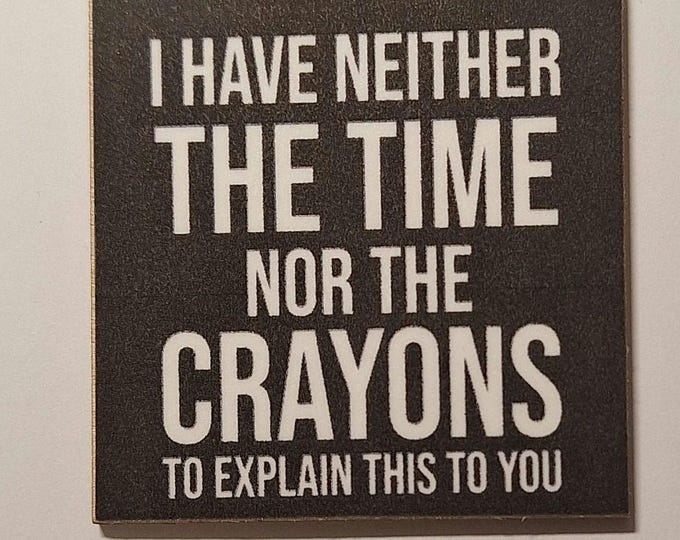 Sarcastic funny fridge magnet